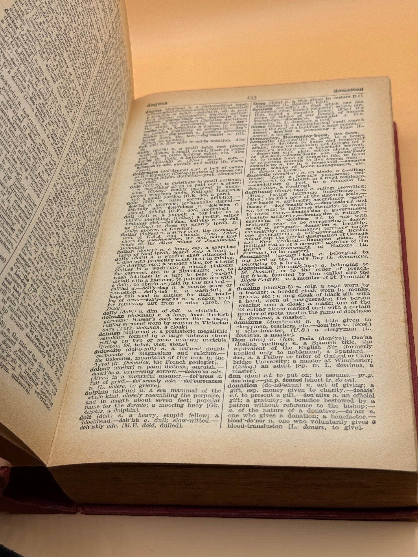 Collins The Home & Office Dictionary 1964