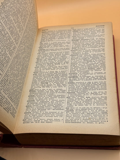 Collins The Home & Office Dictionary 1964