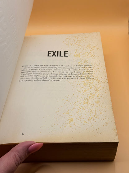 Exile by Richard North Patterson