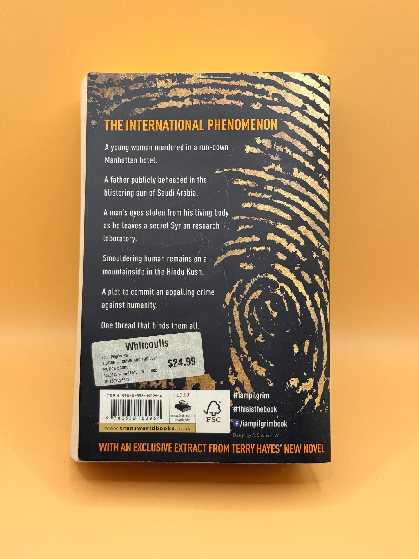 I Am Pilgrim by Terry Hayes