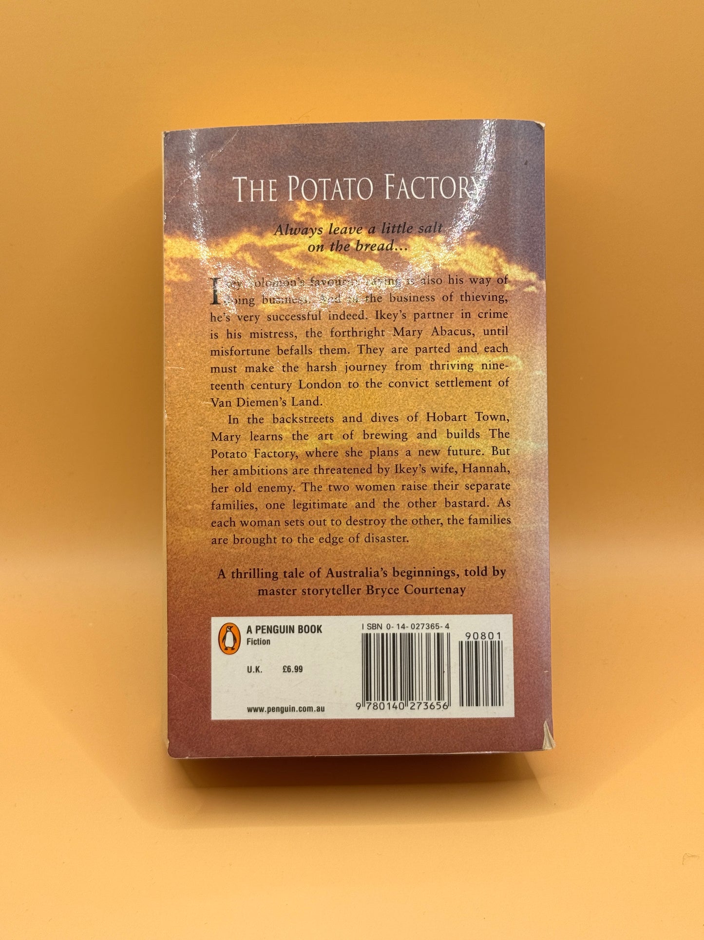 The Potato Factory Trilogy Book 1 by Bryce Courtenay