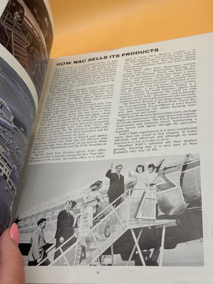 Airline Review by the New Zealand National Airways Corporation (NAC) - Spring 1964