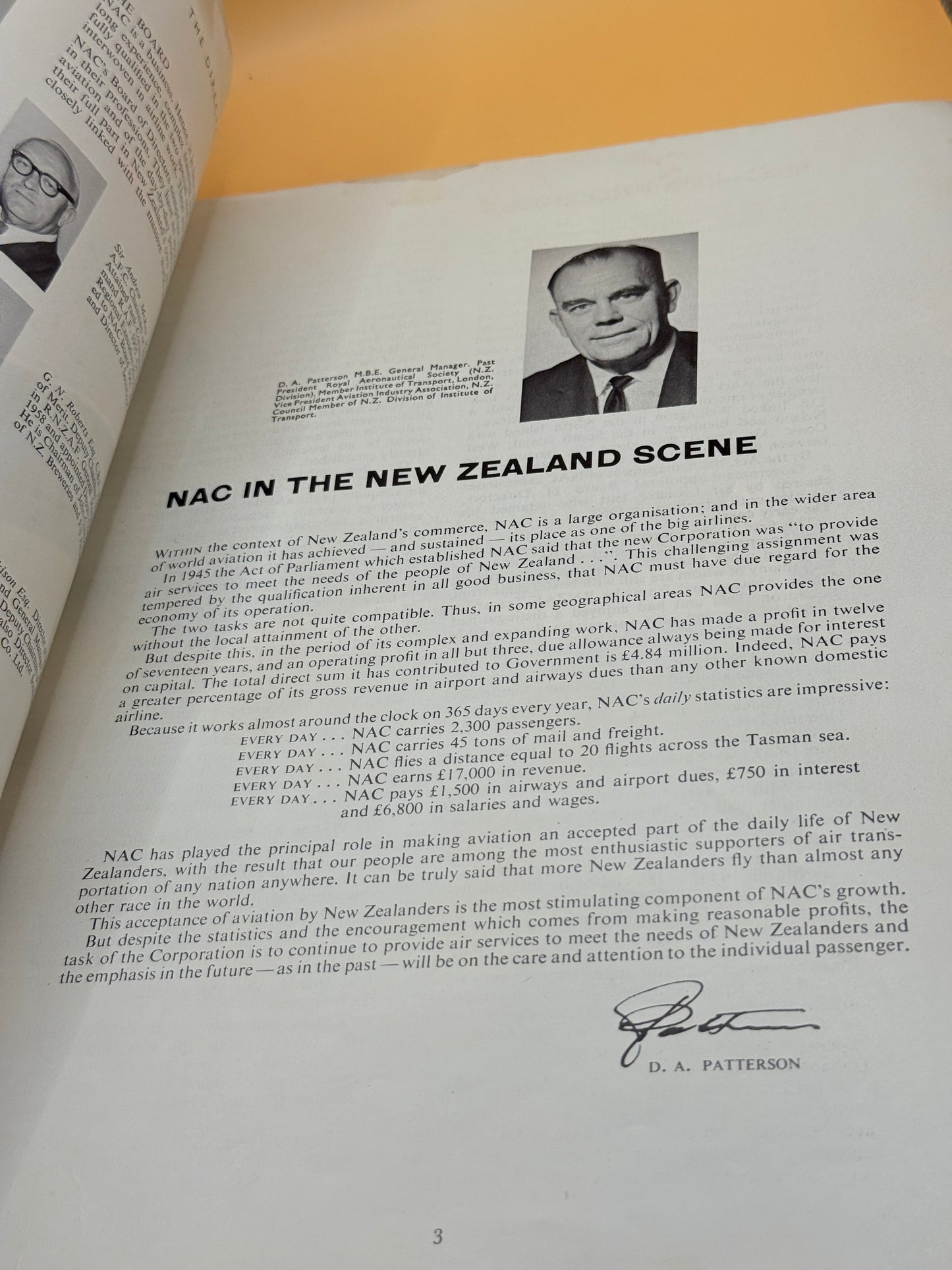 Airline Review by the New Zealand National Airways Corporation (NAC) - Spring 1964