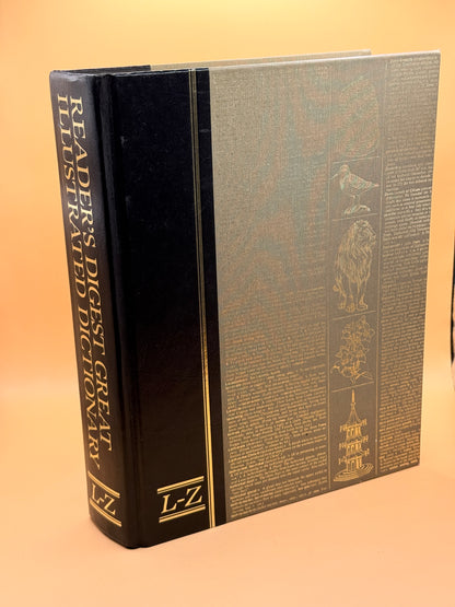 Reader's Digest Great Illustrated Dictionary Vol 2 L-Z 1984