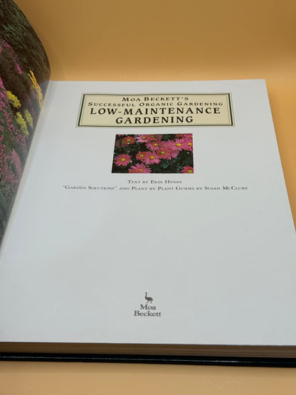 Moa Beckett's Successful Organic Gardening: Low-Maintenance Gardening