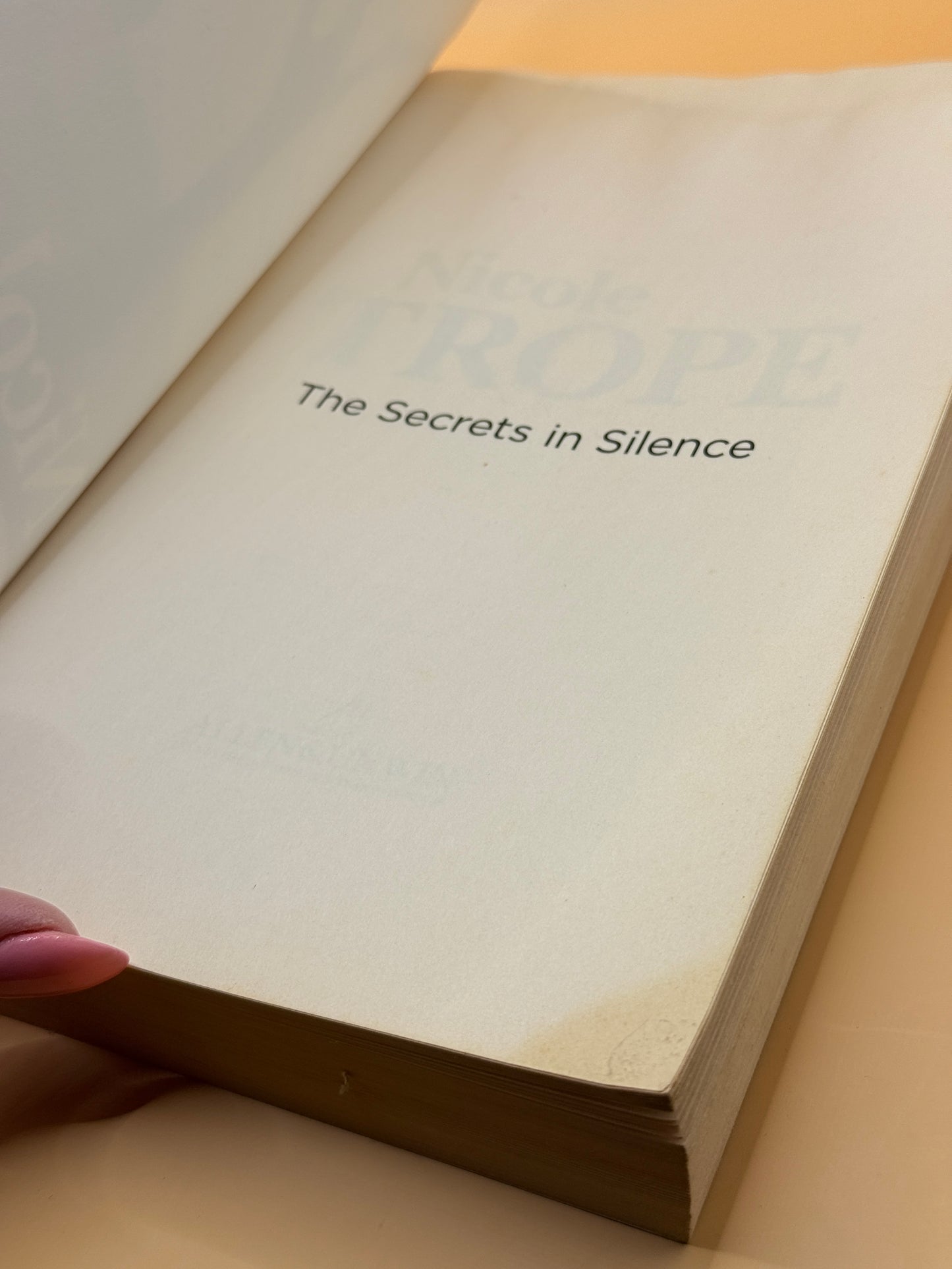The Secrets in Silence by Nicole Trope
