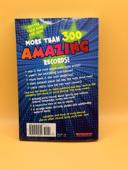 Scholastic Book of World Records 2014 by Jenifer Corr Morse