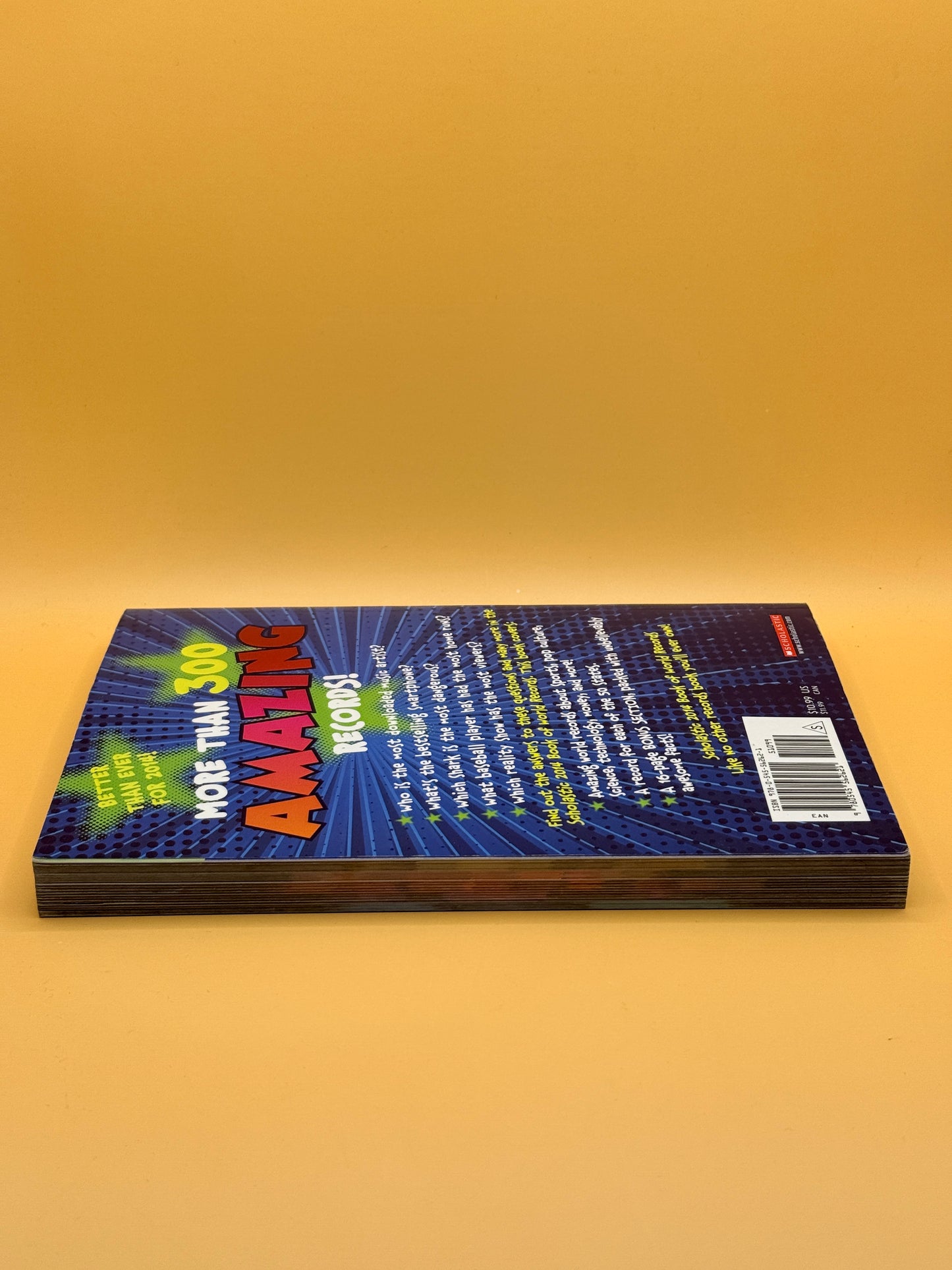 Scholastic Book of World Records 2014 by Jenifer Corr Morse