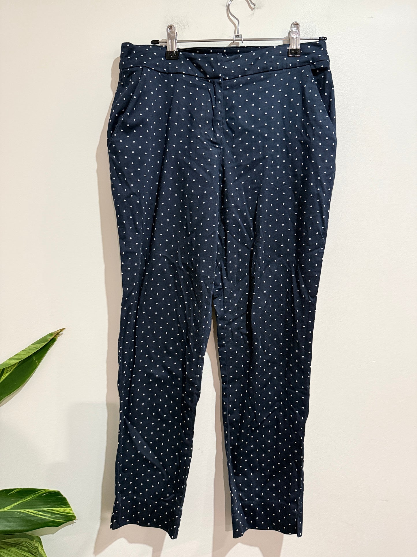 Portmons Polka Dot Trousers Size 8 | Waist 74cm