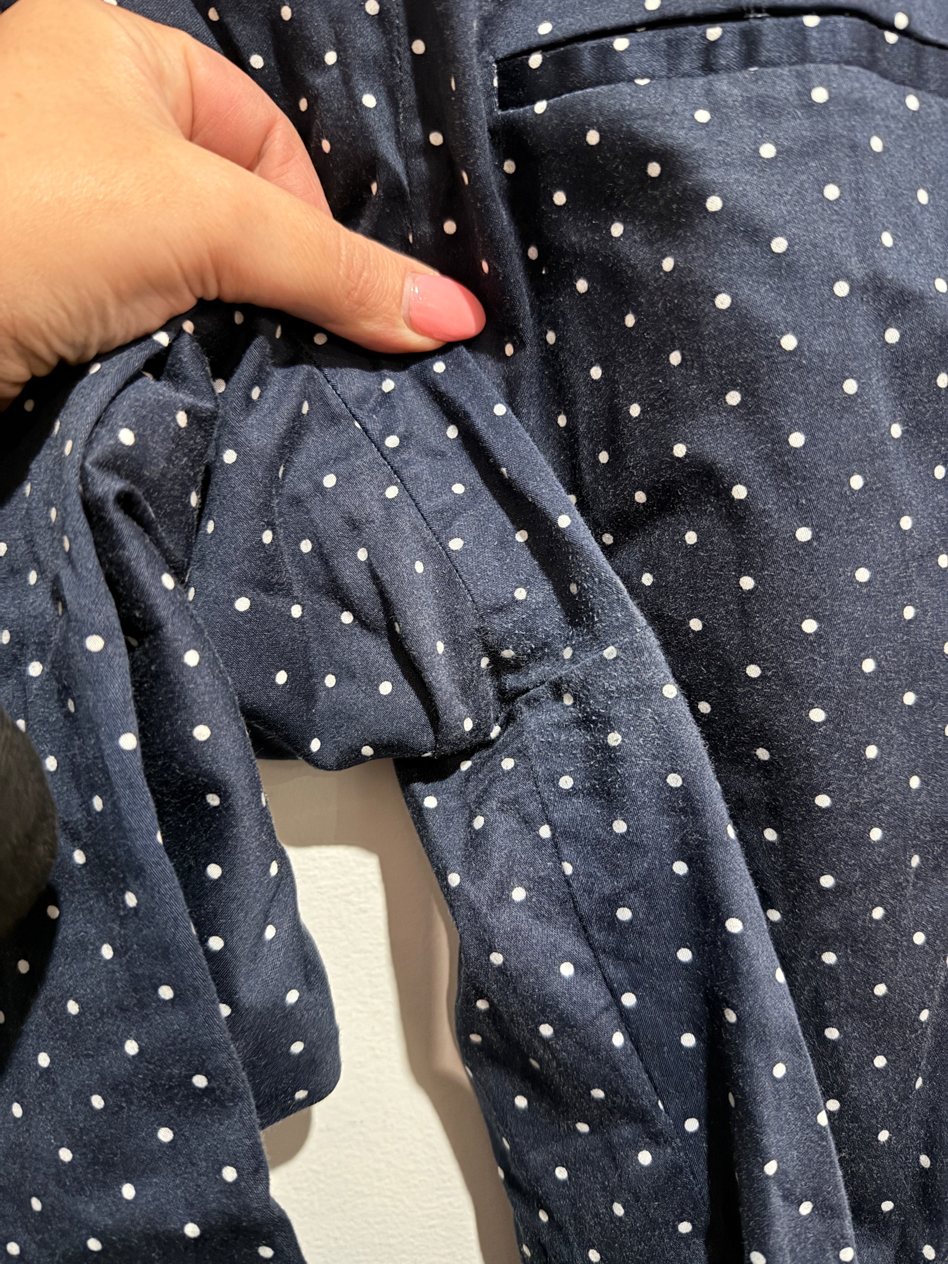 Portmons Polka Dot Trousers Size 8 | Waist 74cm