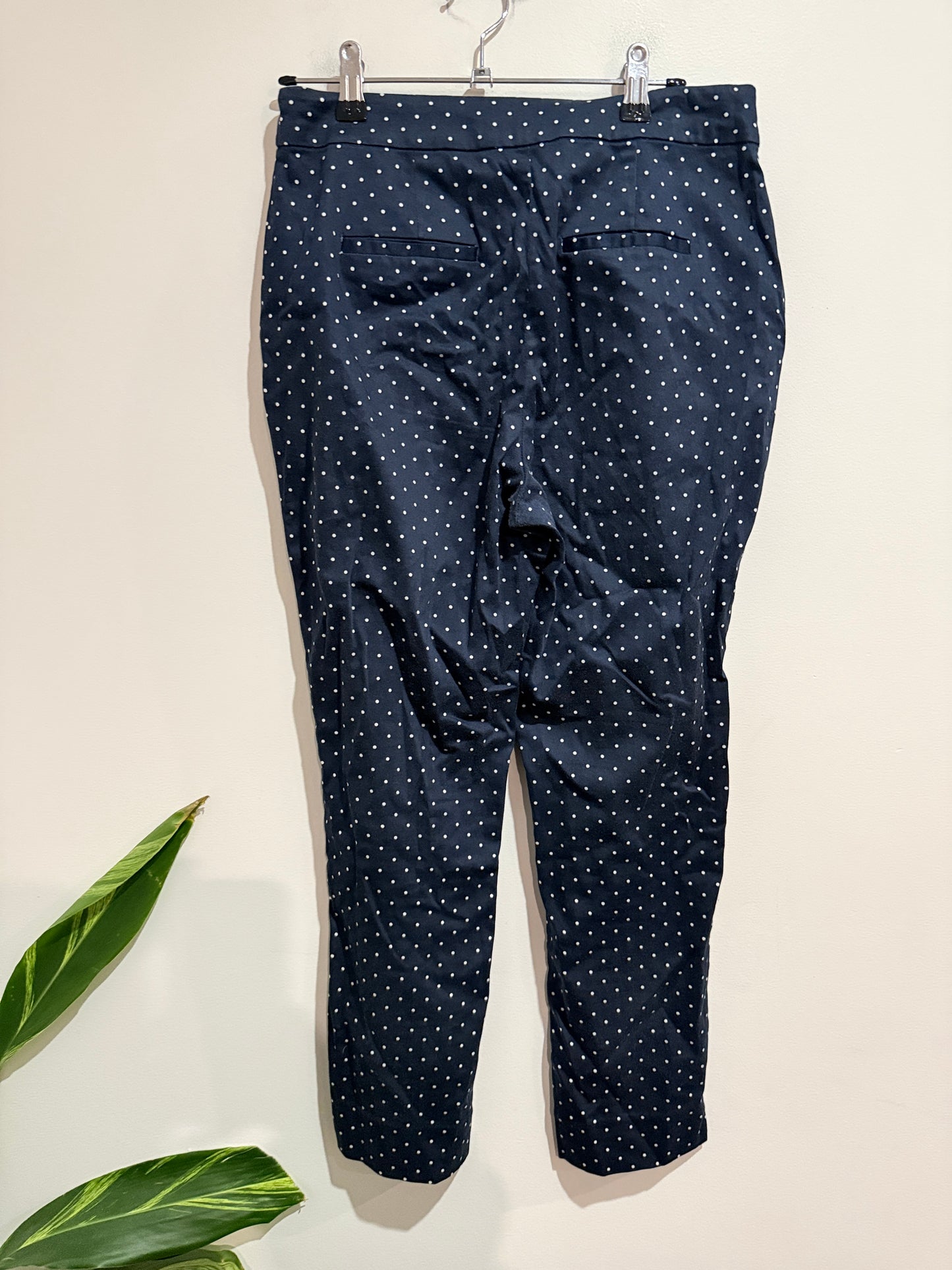 Portmons Polka Dot Trousers Size 8 | Waist 74cm