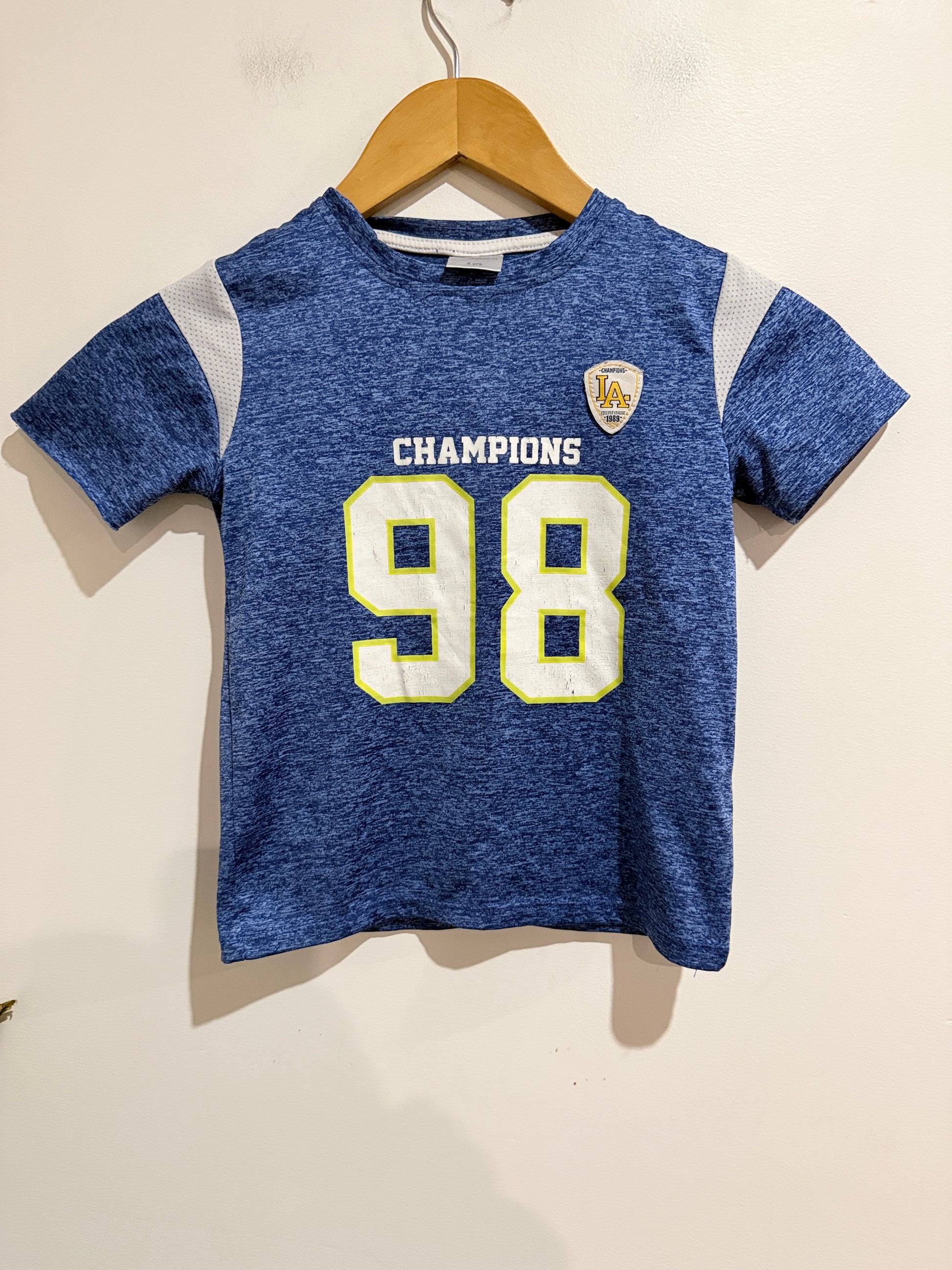 T & T Online Varsity-style Kids' T-shirt Size 4yrs