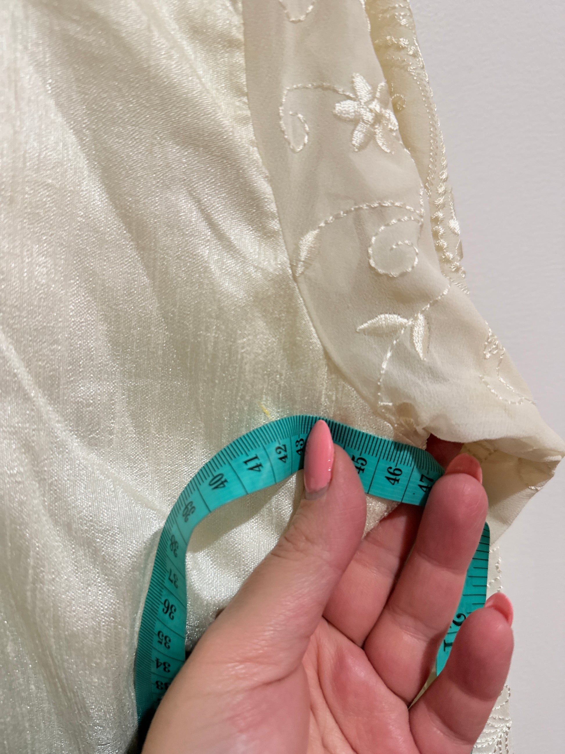 Brand Unknown Anarkali Suit Dress Size U/Arm to U/Arm 46cm | Waist: 80
