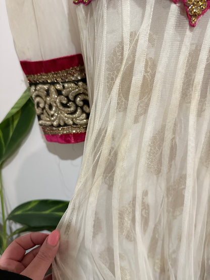 Anarkali Party Dress Size U/Arm to U/Arm 49cm | Waist 90cm