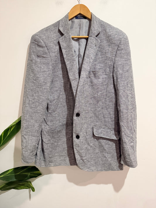 H.brothers Herringbone Tweed Blazer Size 108NR