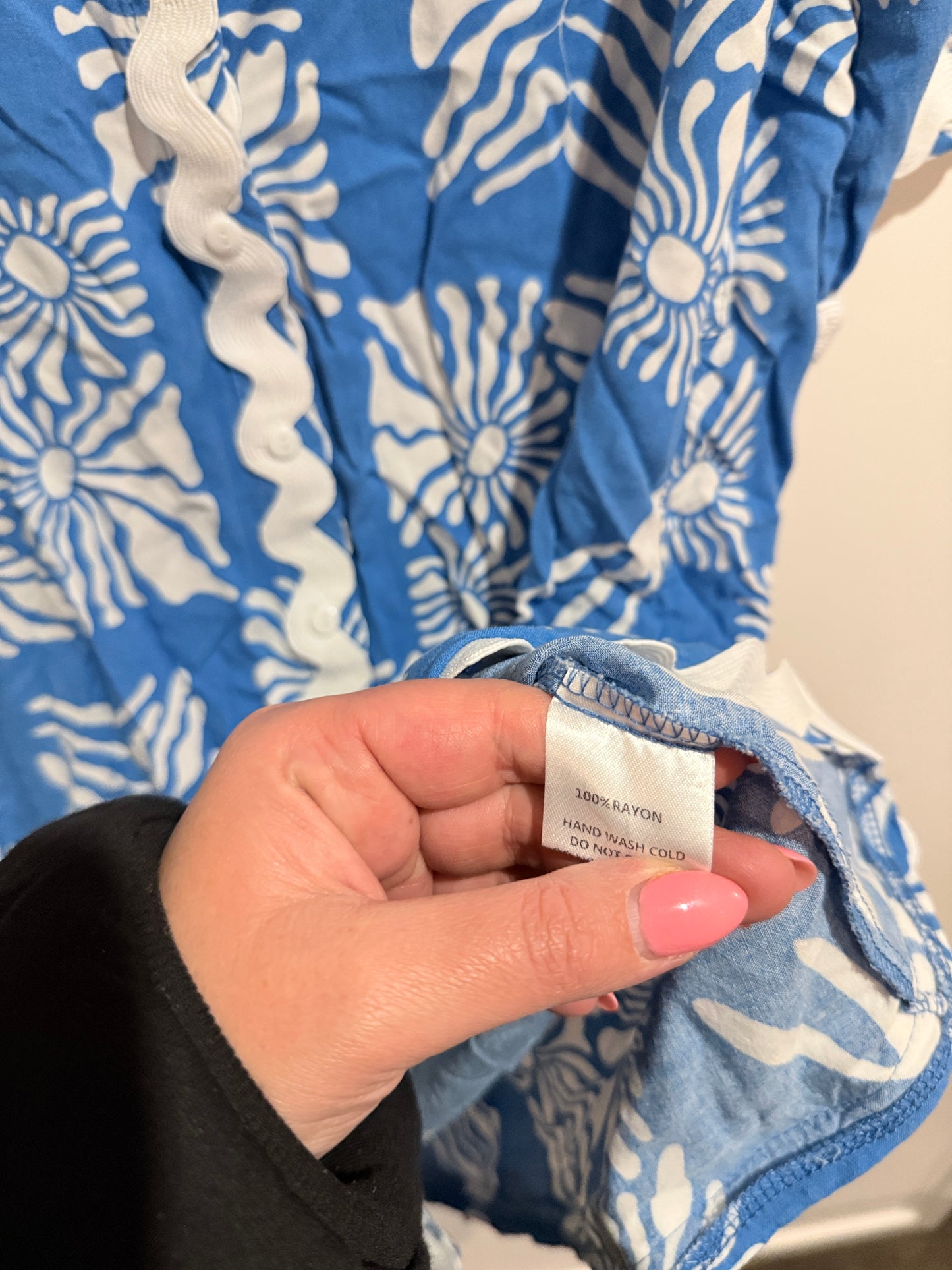 Vine Apparel Floral Print Dress Size 14