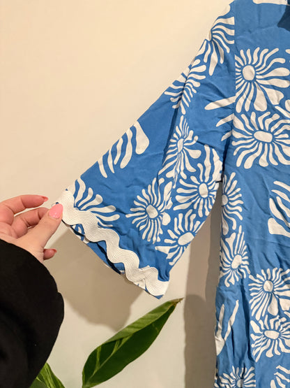Vine Apparel Floral Print Dress Size 14