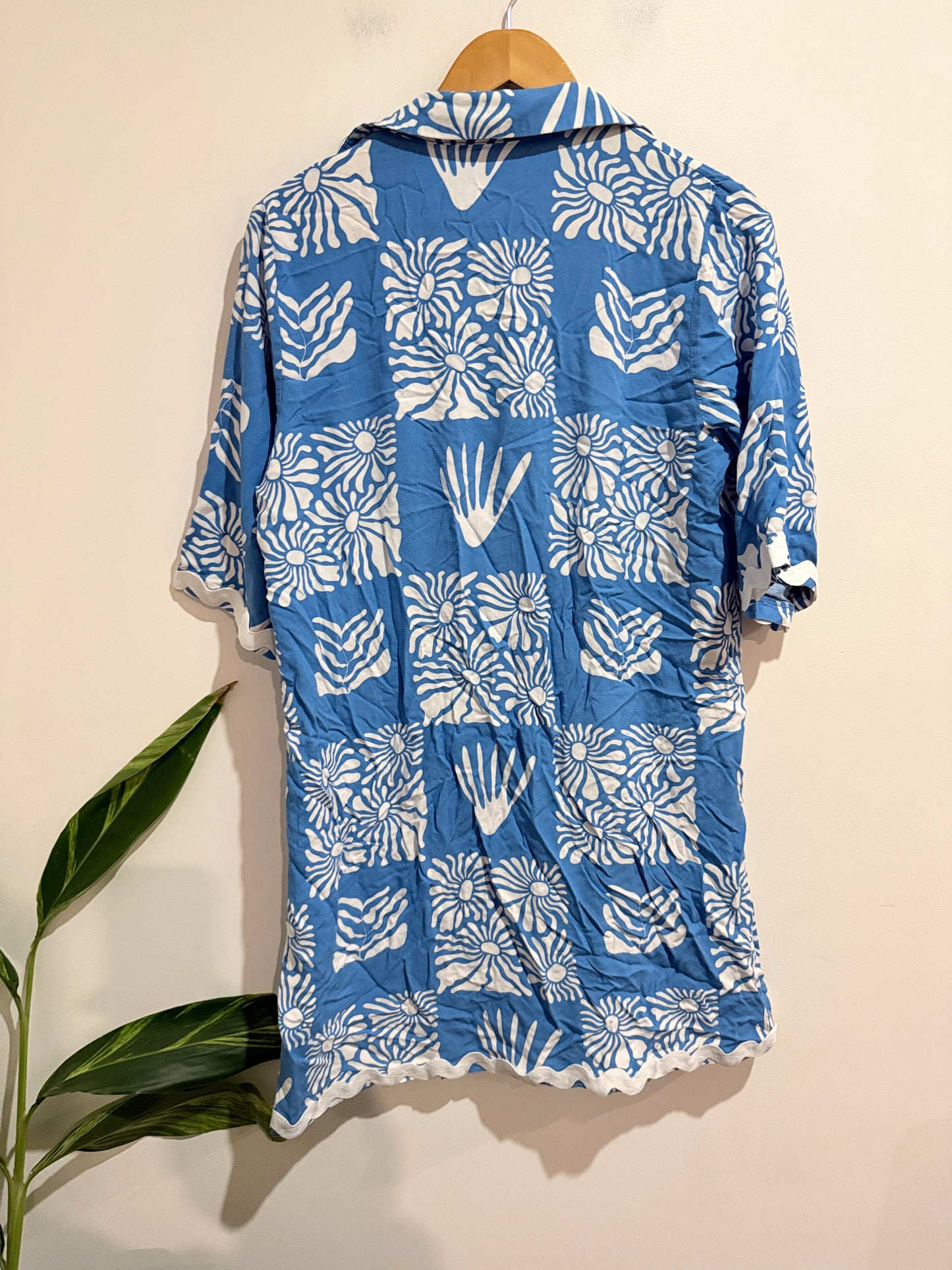 Vine Apparel Floral Print Dress Size 14