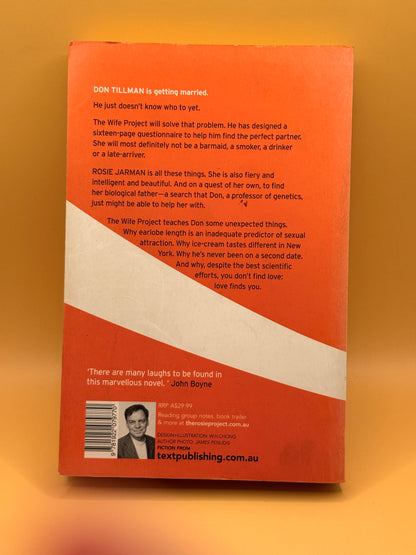 The Rosie Project by Graeme Simsion
