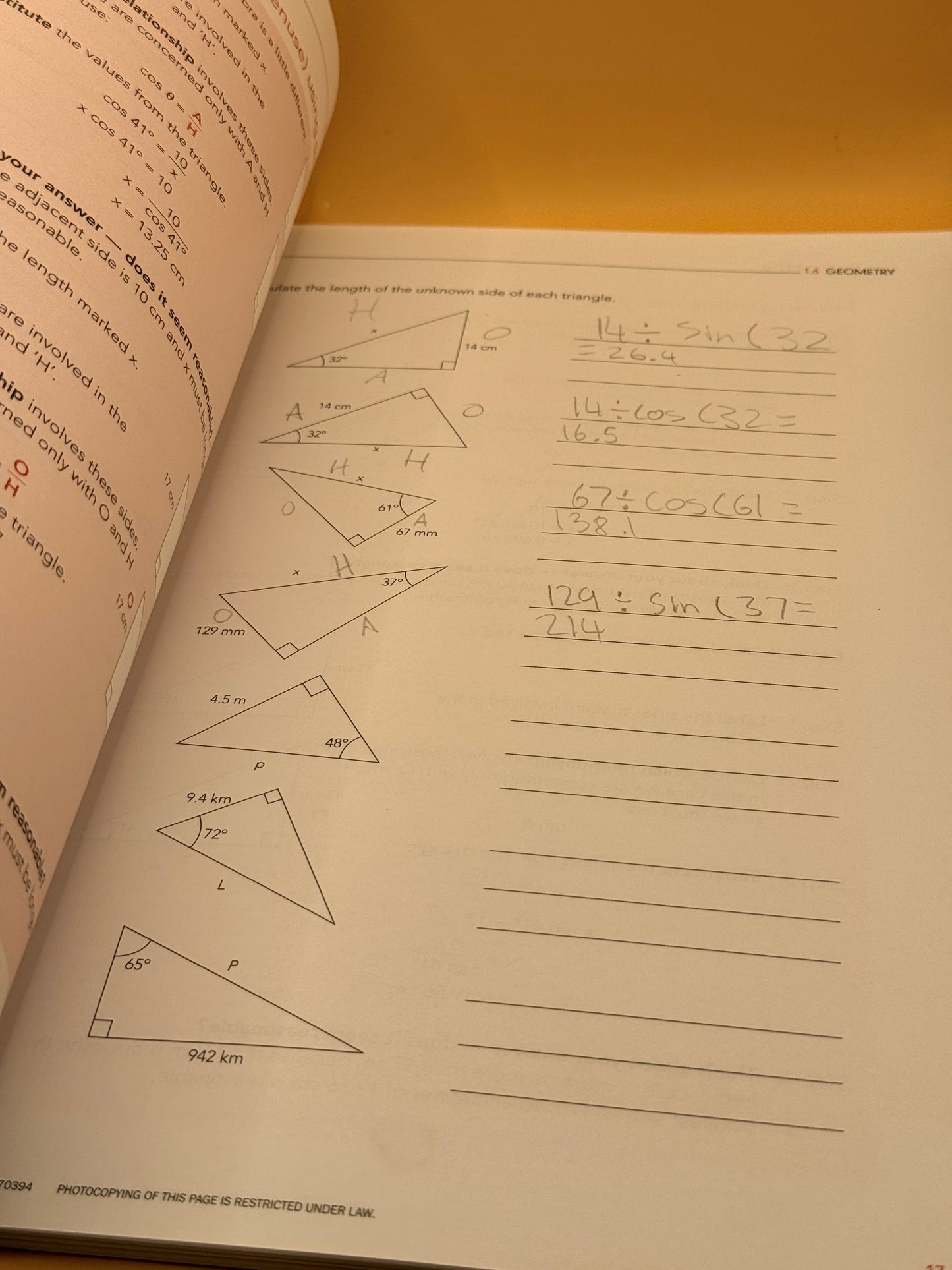 Walker Maths 1.6 Geometry: Level 1 NCEA by Charlotte & Victoria Walker