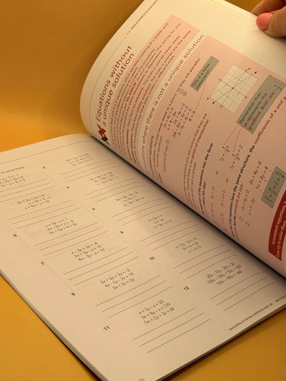 Walker Maths Senior 3.15 Simultaneous Equations Workbook by Victoria Walker Charlotte Walker