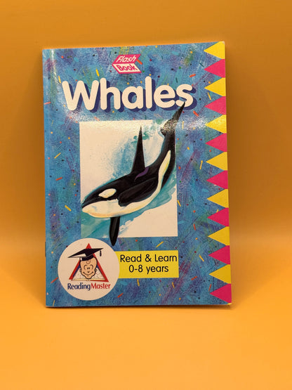 Flash Book WHALES by Reading Master
