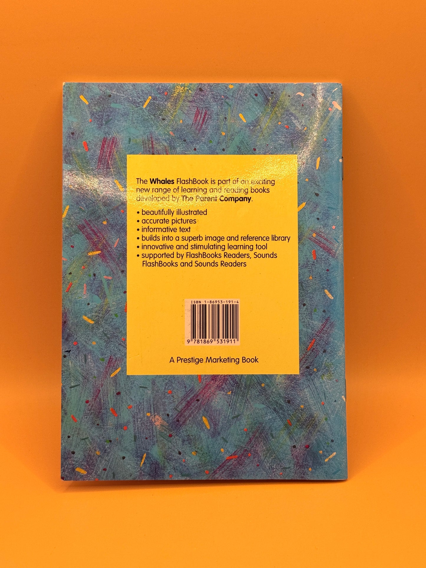 Flash Book WHALES by Reading Master