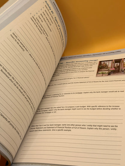 Level 1 Accounting Learning Workbook by Anne Dick