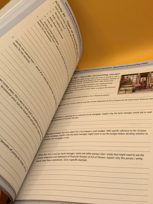 Level 1 Accounting Learning Workbook by Anne Dick
