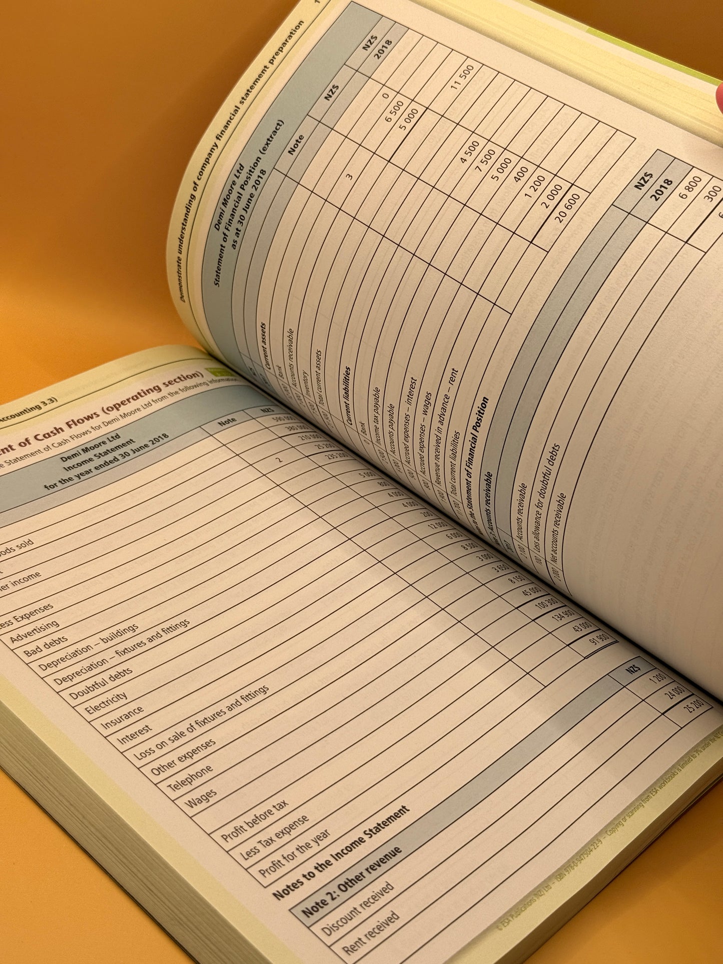 NCEA Level 3 Accounting Learning Workbook By Terry Broderick