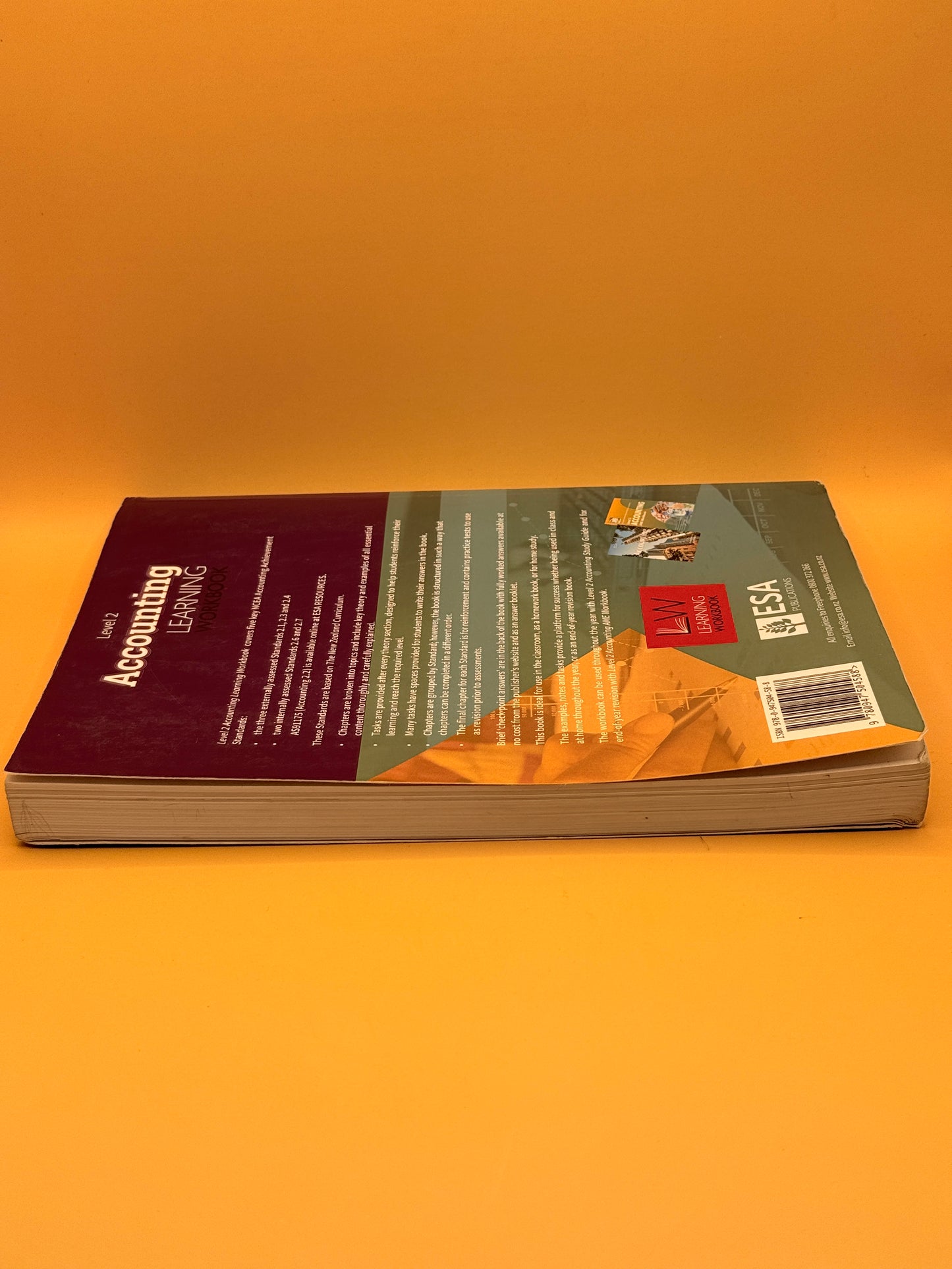 Level 2 Accounting Learning Workbook By Anne Dick