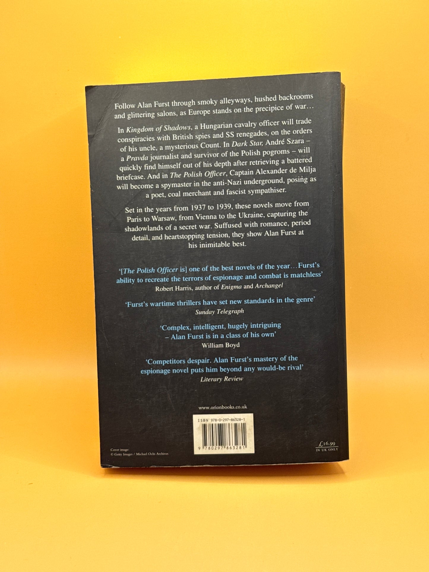 Three Great Novels by Alan Furst