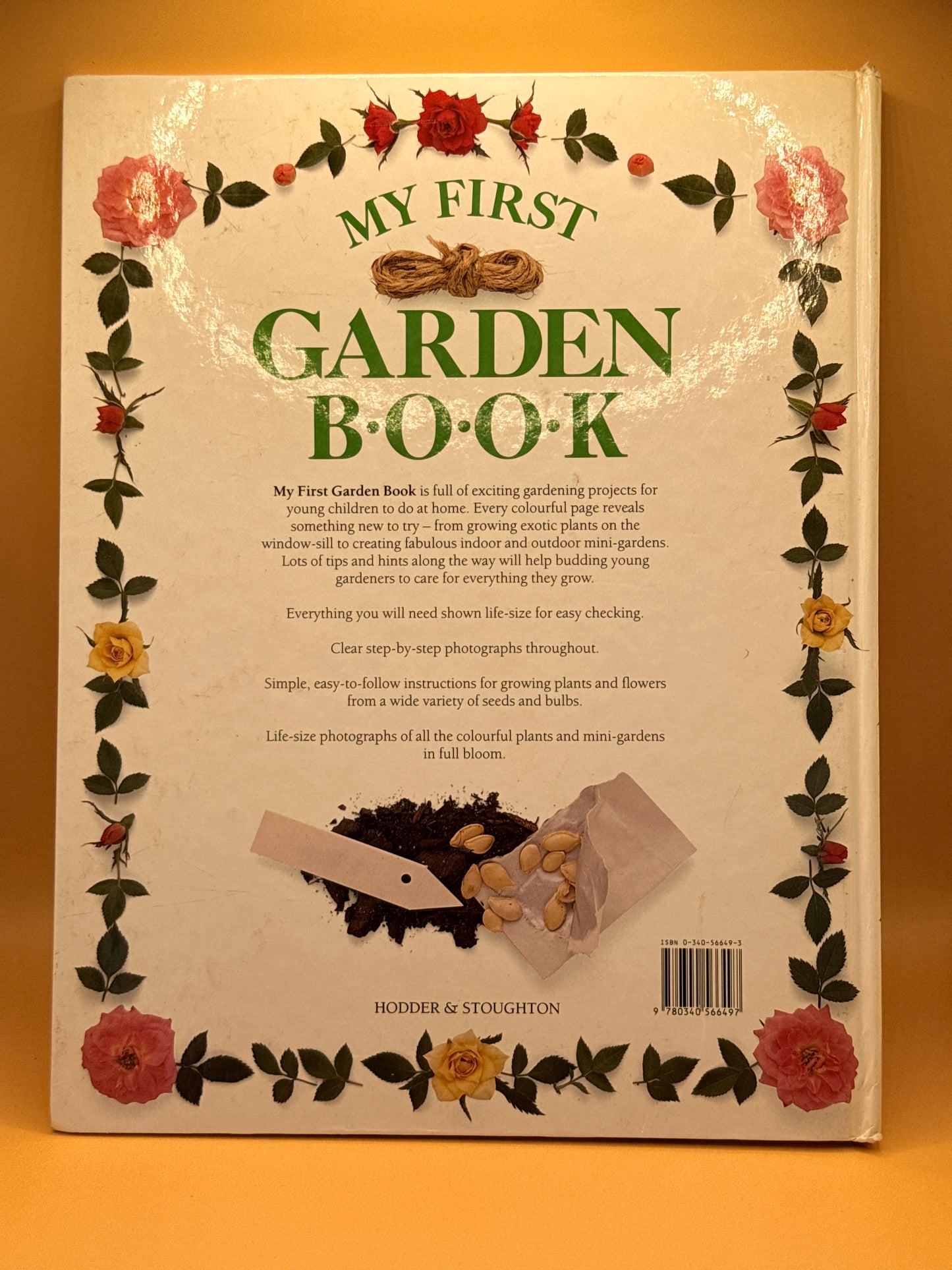 My First Garden Book by Angela Wilkes