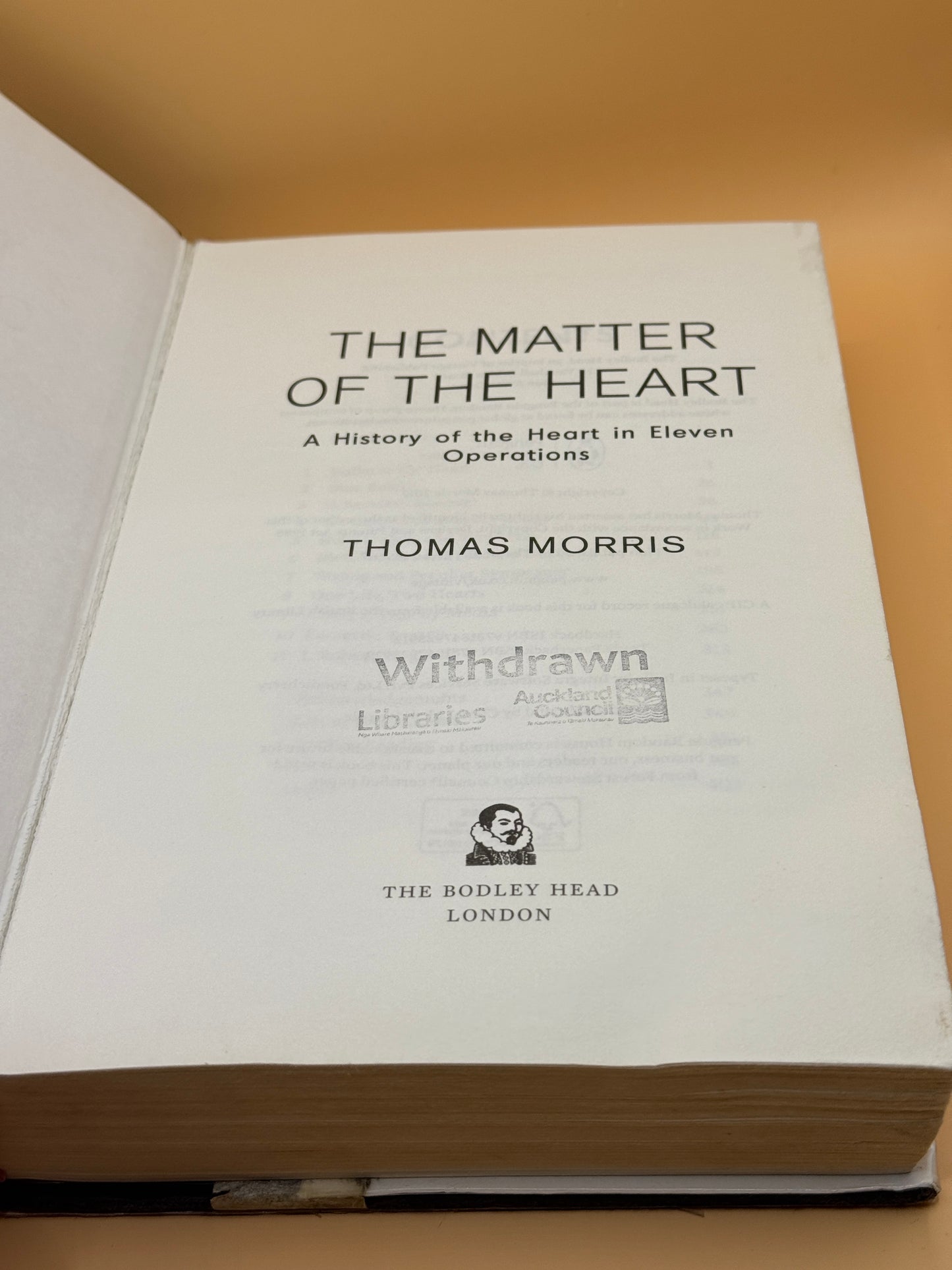 The Matter of the Heart by Thomas Morris