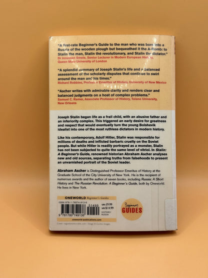 Stalin: A Beginner's Guide by Abraham Ascher
