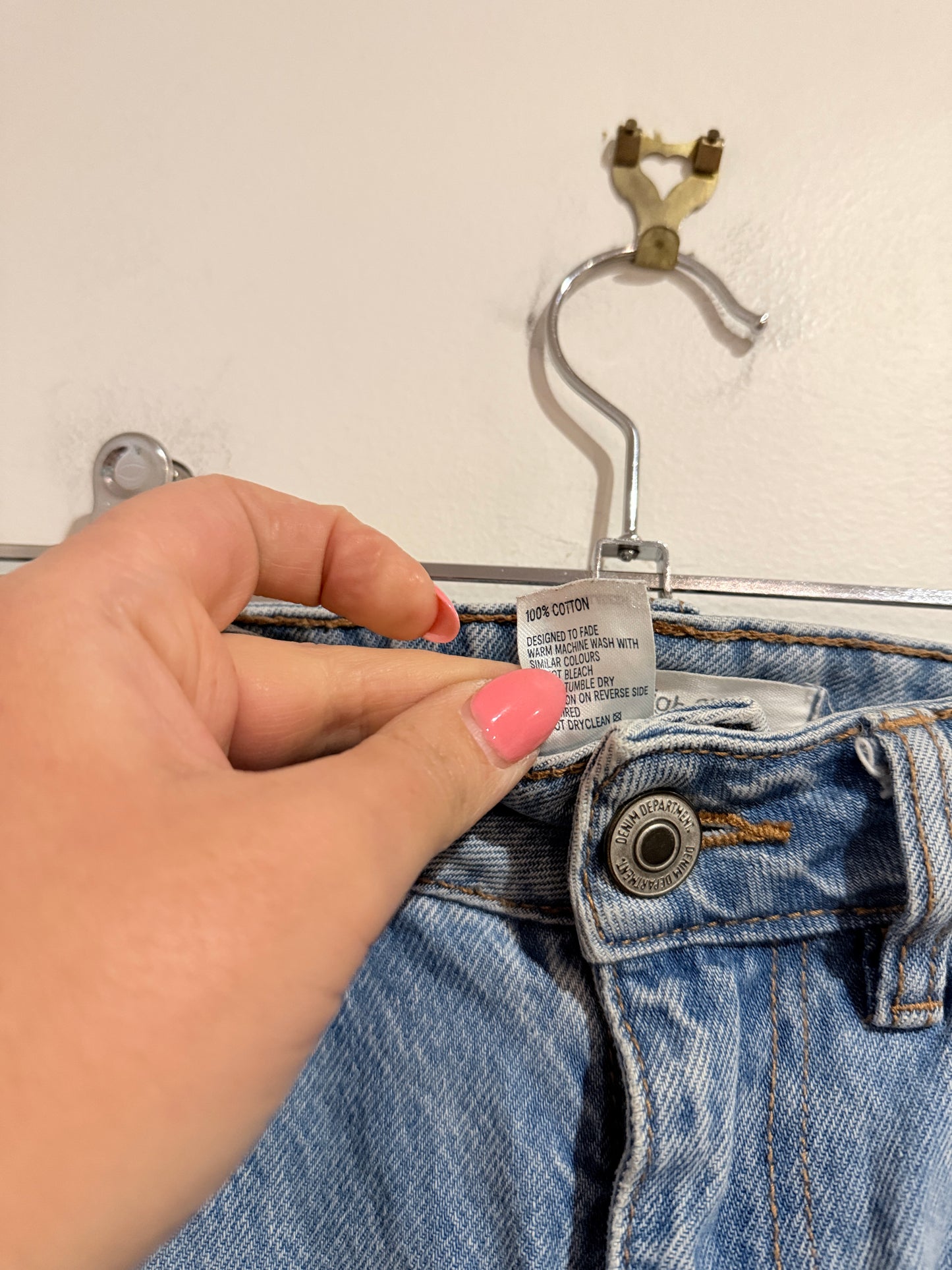 Anko High-waisted Denim Jeans Size 8
