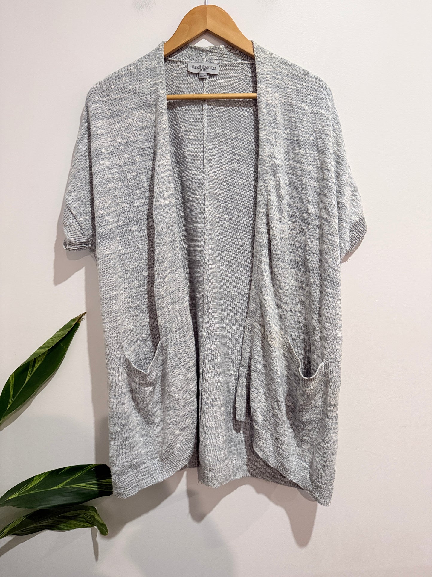 Just Jeans Heather Cardigan Size M