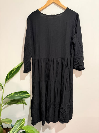 Glasson Tiered Maxi Dress Size 12