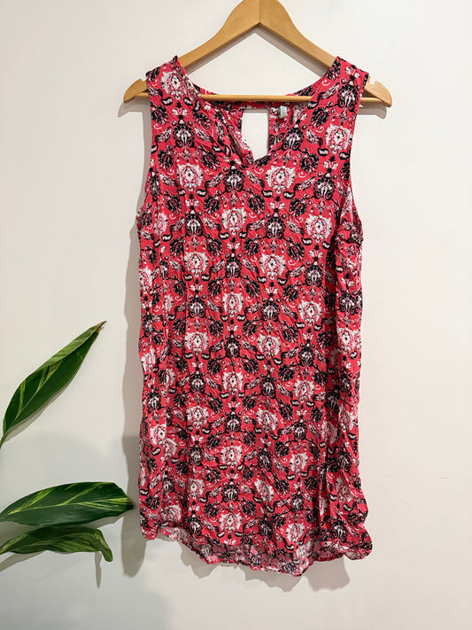 Maya Patterned Dress Size 18