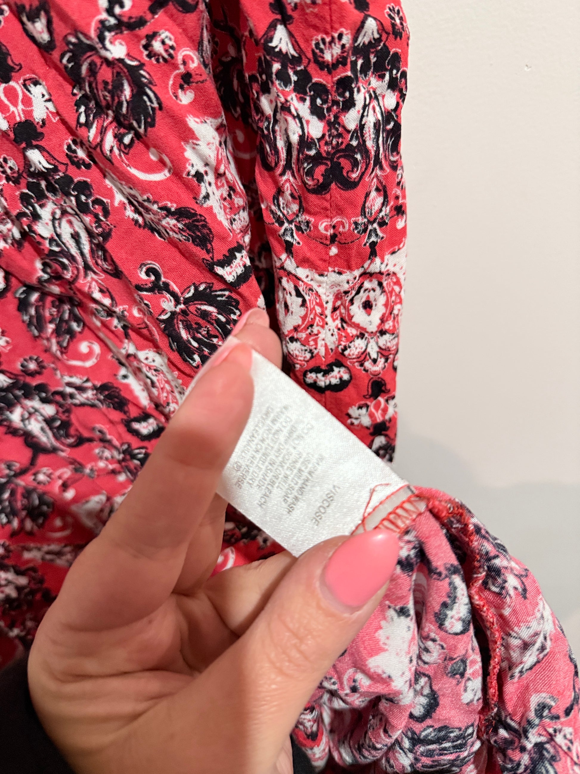 Maya Patterned Dress Size 18
