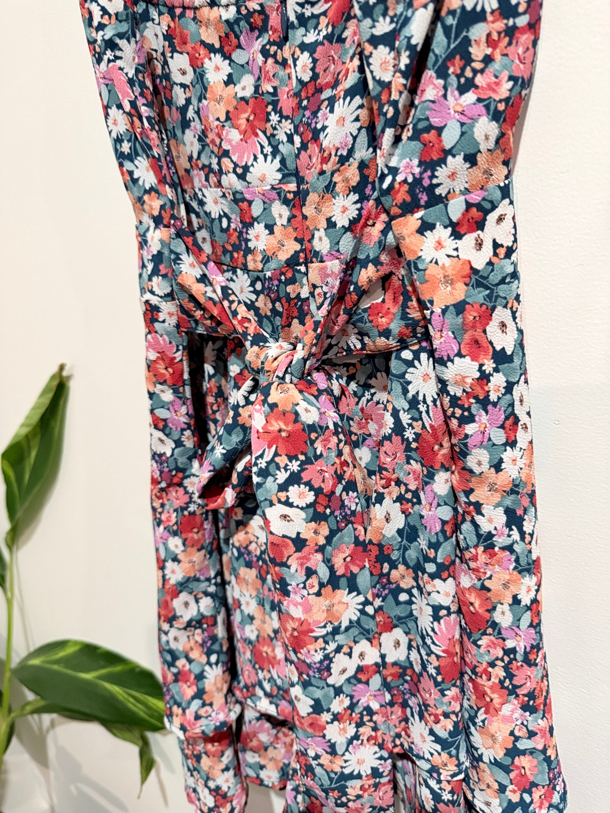 Dotti Floral Print Skater Dress Size 10