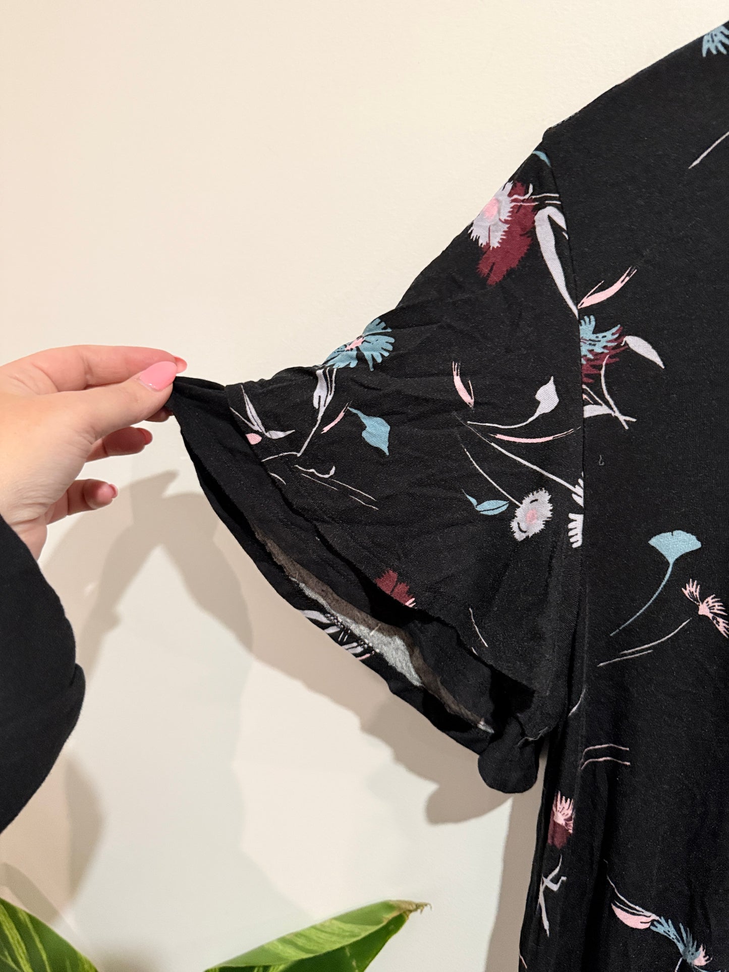 Brand Unknown Short-sleeve Day Dress Size U/Arm to U/Arm 52cm
