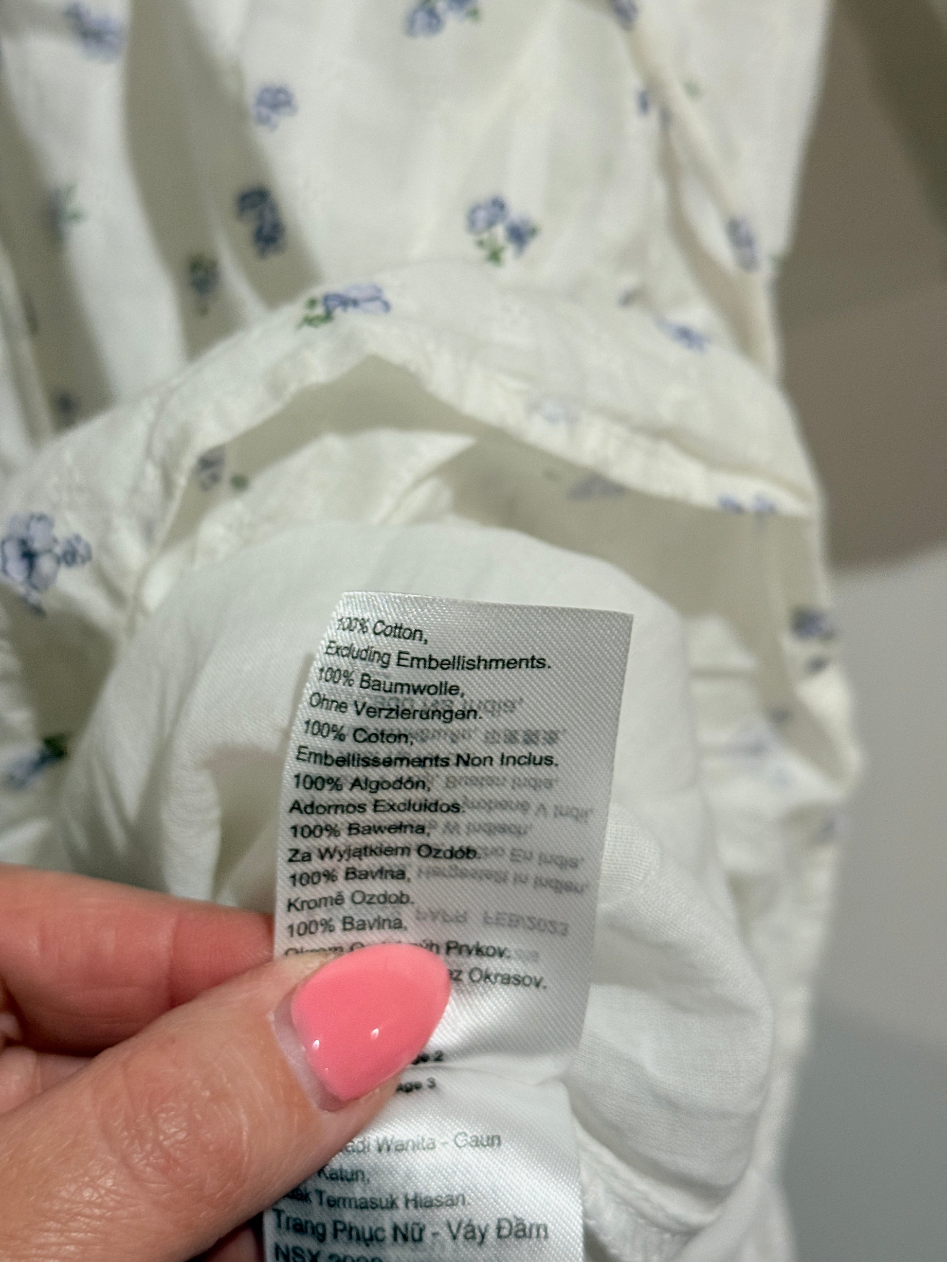 Cotton:on Ditsy Mini Dress Size 8