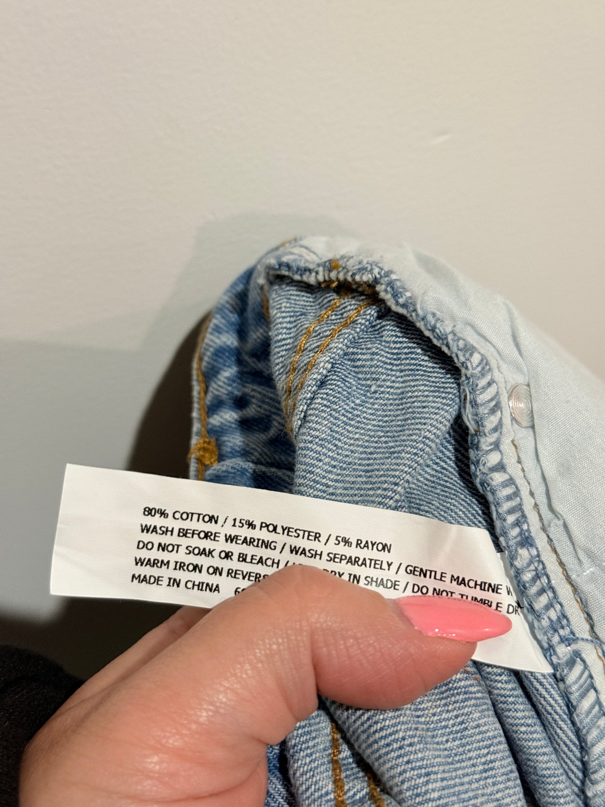 Pagani Light-wash Jeans Size 10