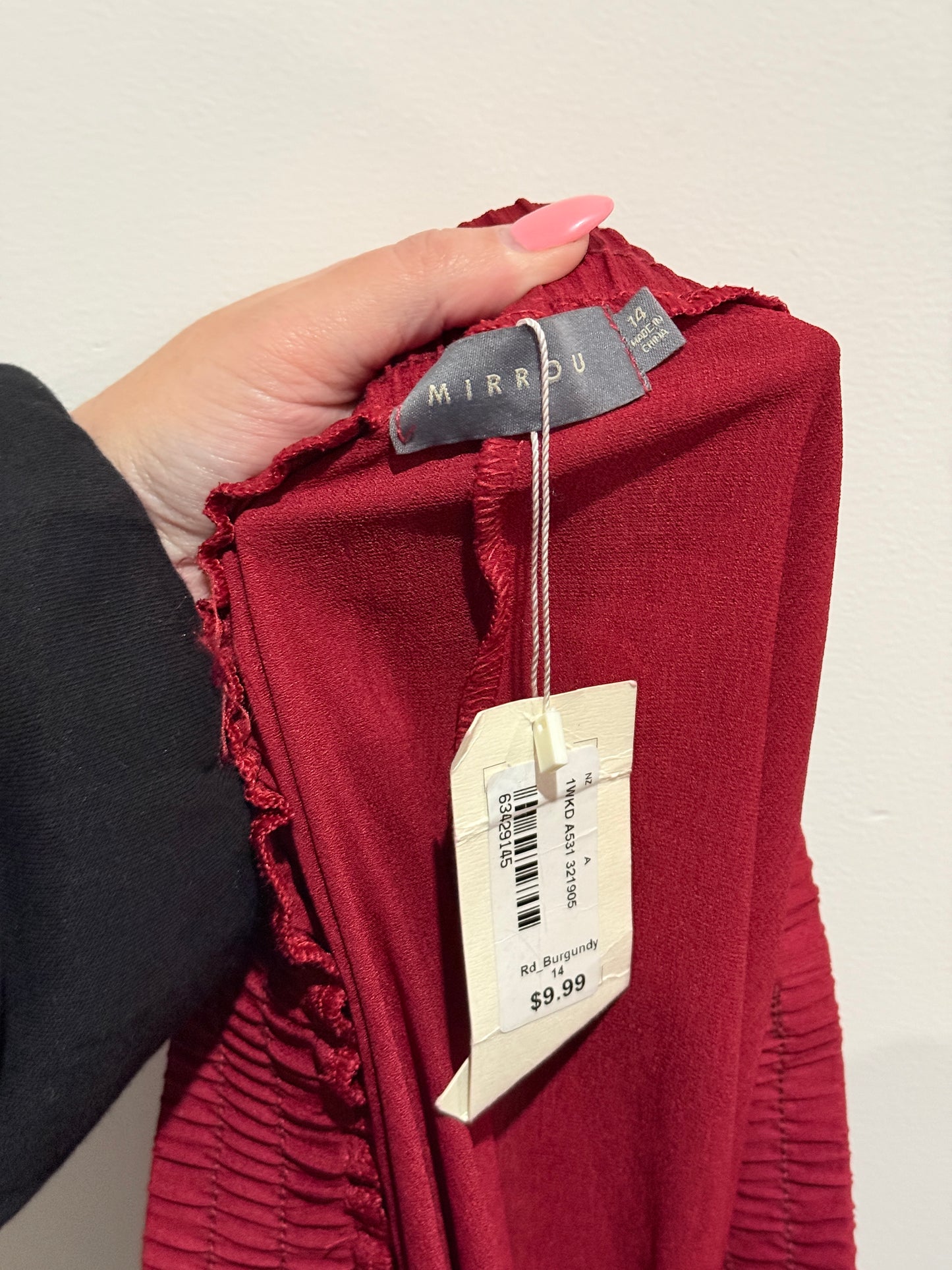 Mirrou Trapezoid Skirt Size 14 — New