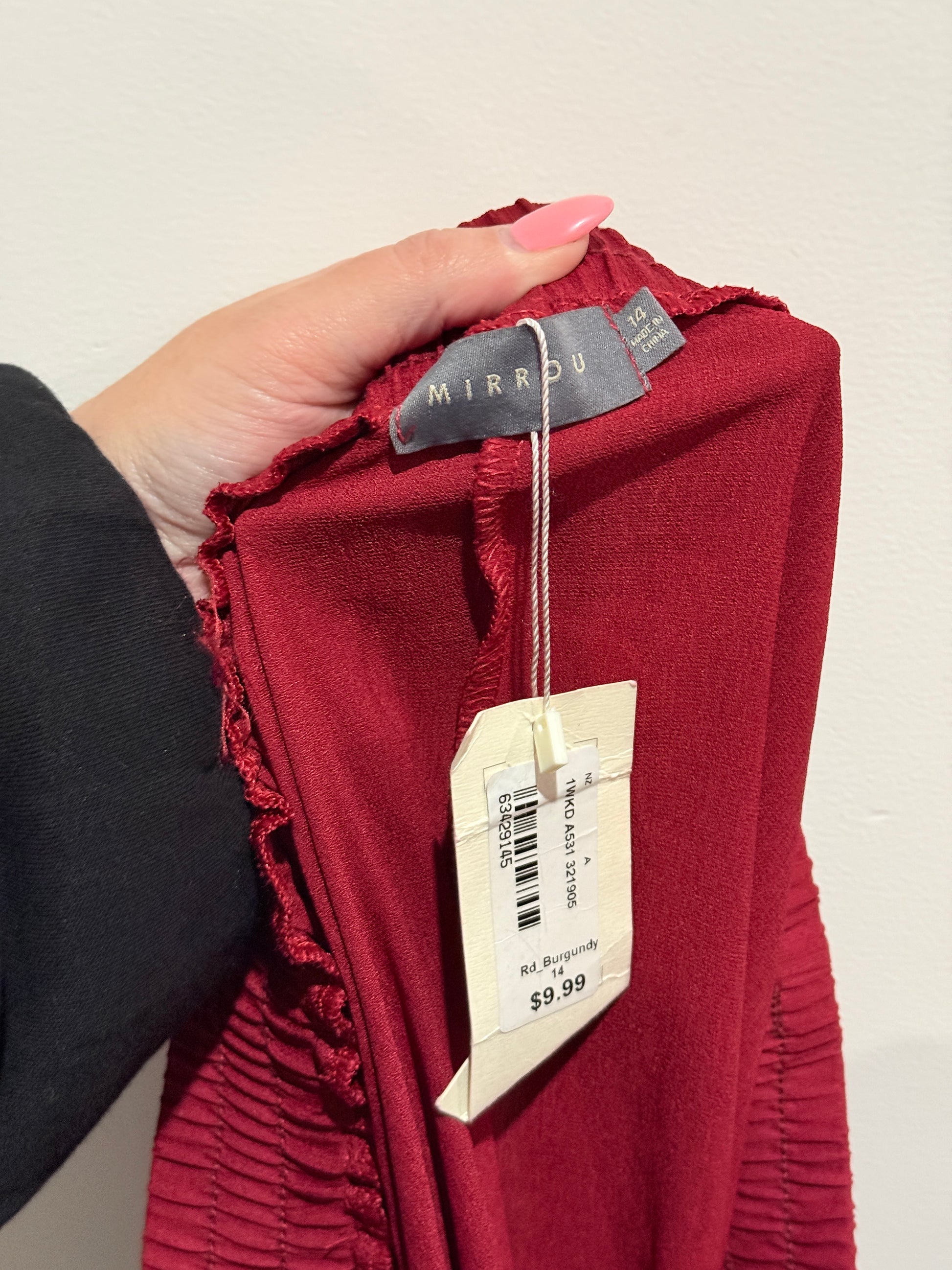 Mirrou Trapezoid Skirt Size 14 — New