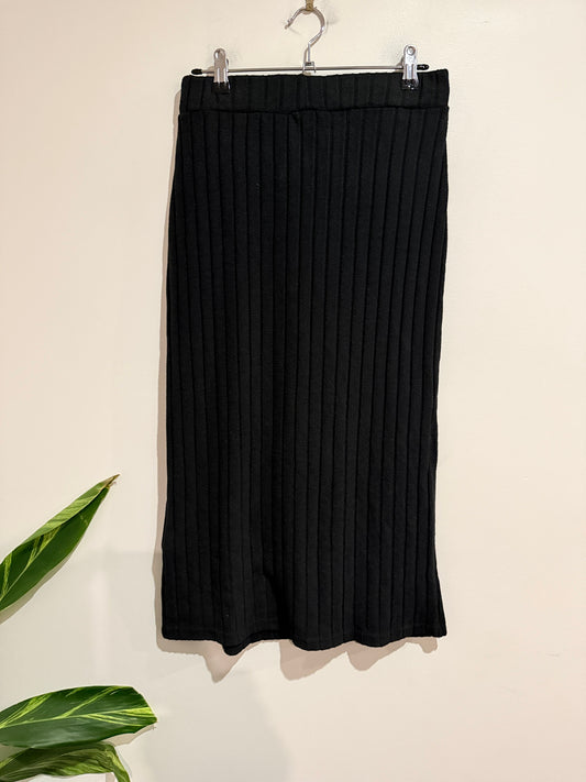 Shein Ribbed-knit Skirt Size L
