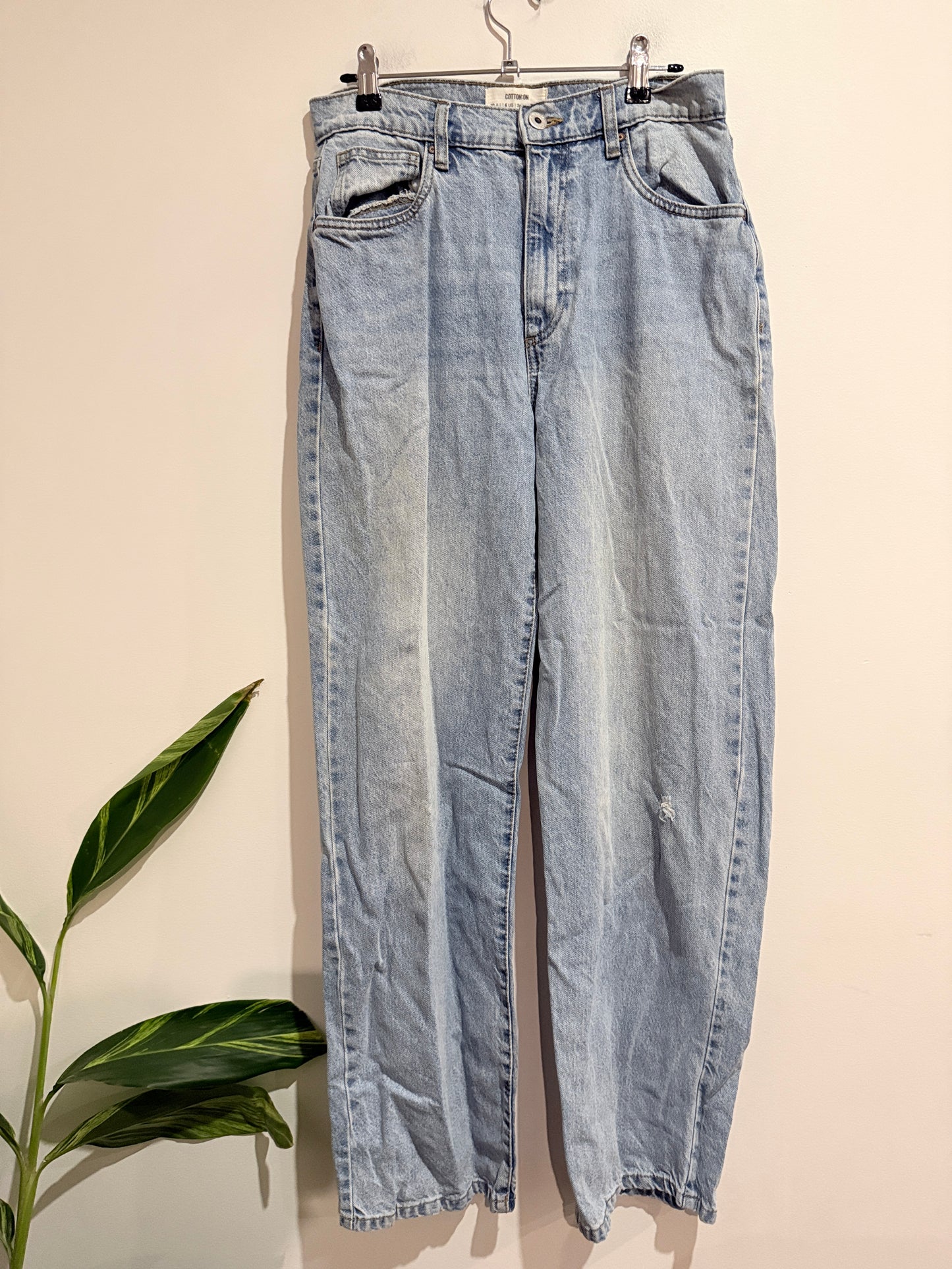 Cotton:on Relaxed-fit Denim Jeans Size 10