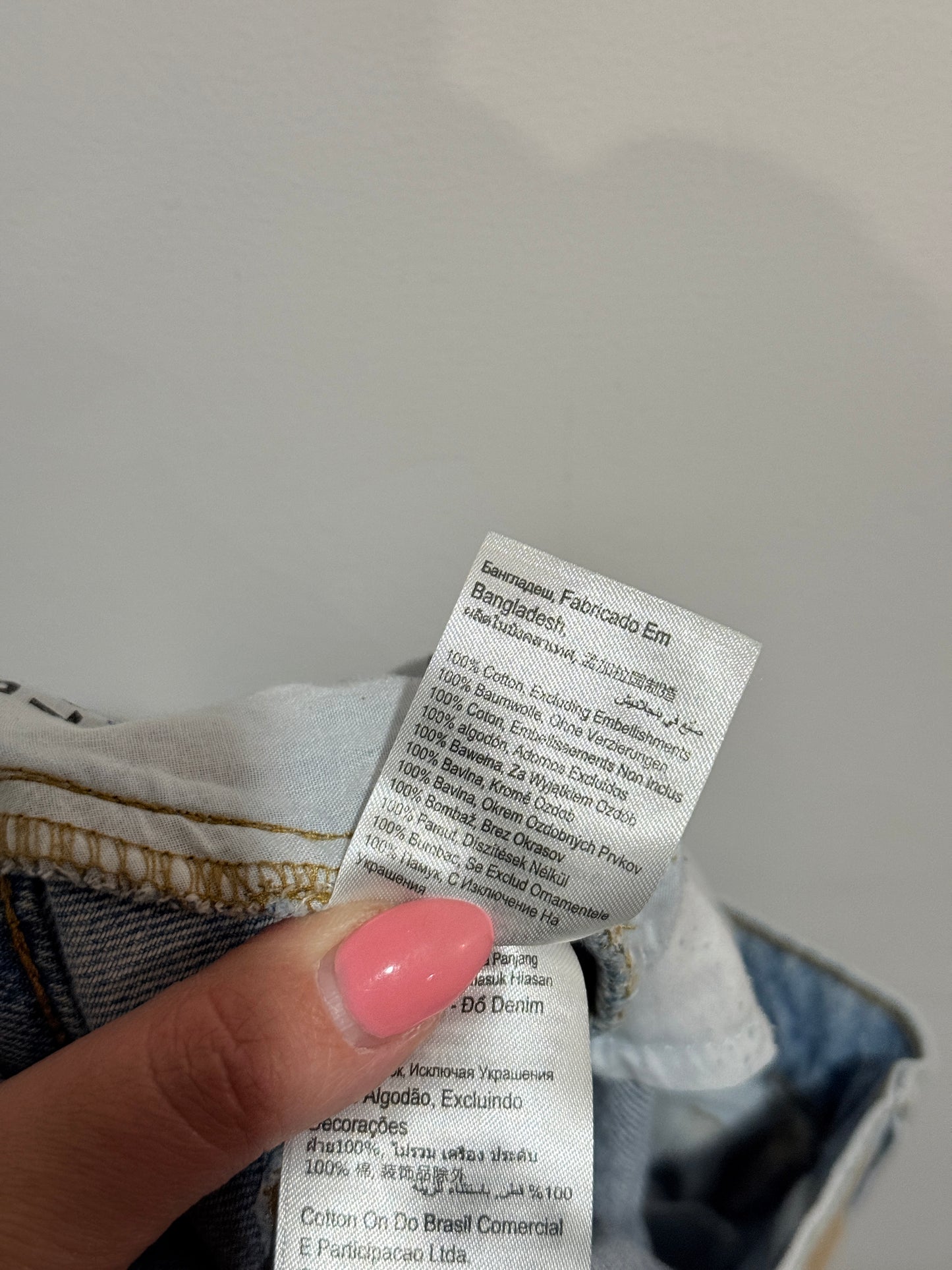 Cotton:on Relaxed-fit Denim Jeans Size 10