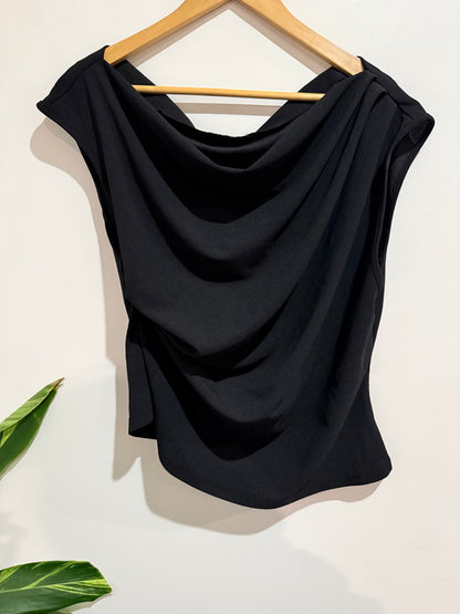 Brand Unknown Draped Off-the-shoulder Top Size 1XL
